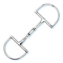 Produktbild von Stübben Gebiss ST Easy Control D-Ringtrense doppelt gebrochen Silber