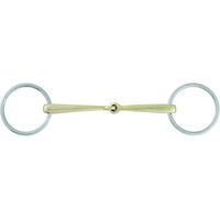 Produktbild von Stübben Gebiss Unterlegtrense einfach gebrochen Sweet Copper 14,5 cm 12 mm für Pferde