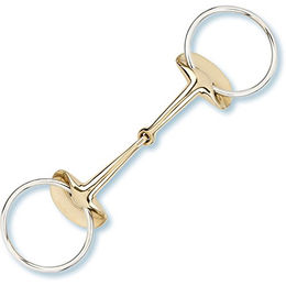 Produktbild von Stübben Golden Wings Gebiss Sweet Copper einfach gebrochen 13,5 cm 14 mm - 1 Stk.