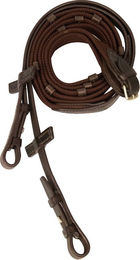 Produktbild von Stübben Gurtzügel schmal aus Leder mit 5 Lederstegen und Zaumhaken für Ponys