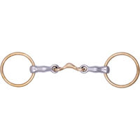 Produktbild von Stübben Island-Trense Gebiss 2227 doppelt gebrochen 12,5 cm 12 mm mit Sweet Copper Mittelstück