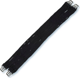 Produktbild von Stübben Kordelgurt mit Edelstahlschnallen Schwarz 125 cm