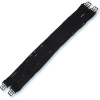 Produktbild von Stübben Kordelgurt mit Edelstahlschnallen schwarz 140 cm