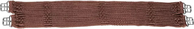 Stübben Kordelgurt mit rostfreien Edelstahlschnallen braun 120cm - 120 cm – Bild 1 von 2