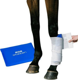 Produktbild von Stübben Kryo Kompakt Horse Set Kältekissen und Bandage Blau
