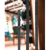 Produktbild von Stübben Lederzügel NT Extra Grip Black aus Leder in Schwarz