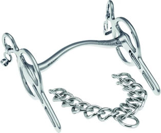 Stübben Liverpoolkandare Fine Line aus Edelstahl in Silber 14,0 cm 16 mm – Bild 1 von 2