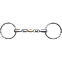 Produktbild von Stübben Max Relax 2-Ring Gebiss aus Weichkupfer für Pferde