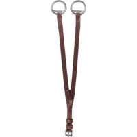 Produktbild von Stübben Pro-Jump Offene Martingalgabel aus Leder in Braun Full/XFull
