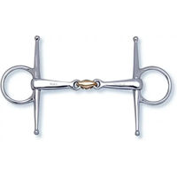 Produktbild von Stübben Schenkeltrense 2 in 1 Gebiss mit Sweet Copper Mittelstück 12,5 cm 16 mm