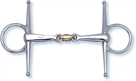 Produktbild von Stübben Schenkeltrense 2 in 1 Gebiss mit Sweet Copper Mittelstück 14,5 cm 16 mm