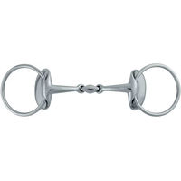 Produktbild von Stübben Silver Wings Wassertrense doppelt gebrochenes Gebiss für Pferde aus Edelstahl 14 mm 13,5 cm