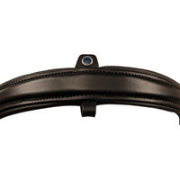 Produktbild von Stübben Spezial Reithalfter kombiniert Leitrim aus Leder in Schwarz für Warmblut