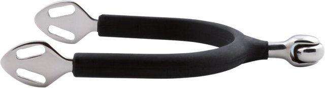 Stübben Sporen Soft Touch in Schwarz aus Edelstahl – Bild 1 von 2