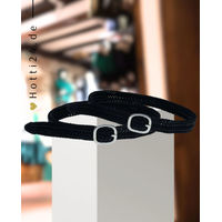 Produktbild von Stübben Sporenriemen aus Nylon in Schwarz 45 cm