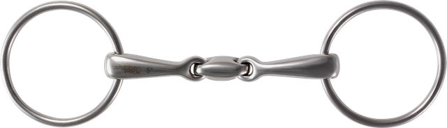 Stübben STEELtec Easy Control Gebiss doppelt gebrochen aus Edelstahl 13,5 cm – Bild 1 von 3