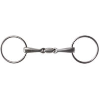Produktbild von Stübben STEELtec Easy Control Gebiss doppelt gebrochen aus Edelstahl 13,5 cm