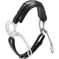 Produktbild von Stübben Steeltec Hackamore für Pferde aus Leder in Schwarz oder Braun