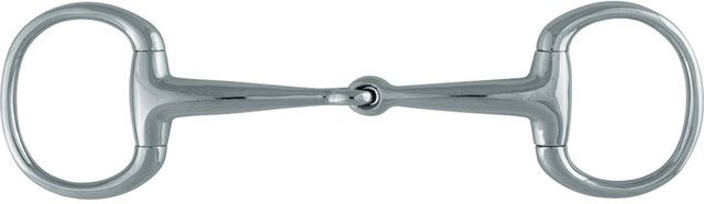 Produktbild von Stübben Steeltec Olivenkopf Unterlegtrense aus Edelstahl in Silber