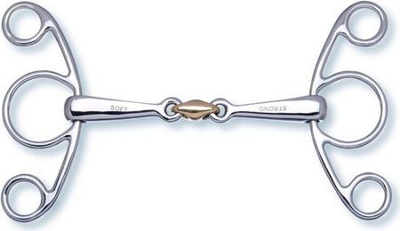 Produktbild von Stübben STEELtec Schmetterlingstrense 2in1 aus Edelstahl 13,5 cm - 13,5 cm