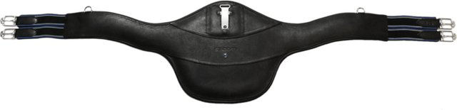 Stübben Stollenschutzgurt Pro-Jump Safety für Pferde aus Kunstleder schwarz 125cm - 125 cm – Bild 1 von 3