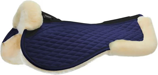 Produktbild von Stübben Streamline Schockabsorber aus Lammfell für Springpferde in Blau Größe L