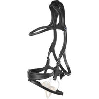 Produktbild von Stübben Trensenzaum Freedom II mit kombiniertem Reithalfter aus Leder für Ponys in Braun