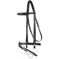 Produktbild von Stübben Trensenzaum Leitrim mit Slide&Lock aus Leder für Vollblut in Schwarz