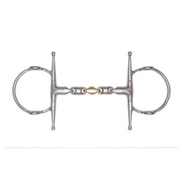 Produktbild von Stübben Waterford Full Cheek Gag Gebiss aus Edelstahl in Silber