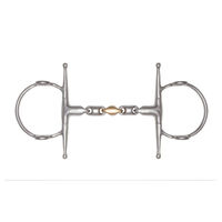 Produktbild von Stübben Waterford Full Cheek Gag Gebiss aus Edelstahl in Silber