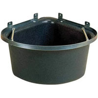 Produktbild von Stubbs Futtertrog S4P für Pferde aus Metall Schwarz