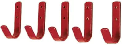 Produktbild von Stubbs Kleiderbügel S28AB Rot 5er Pack