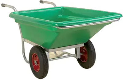 Stubbs Plastikschubkarre S1067 Grün aus Kunststoff – Bild 1 von 1
