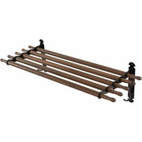 Produktbild von Stubbs Retro Aufbewahrung und Abfallbehälter aus Holz in Braun oder Schwarz