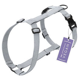 STUCH Hundegeschirr PureControl H-Form aus Nylon vegan grau XS – Bild 1 von 9