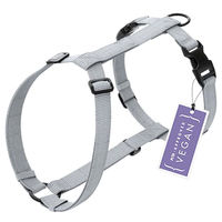 Produktbild von STUCH Hundegeschirr PureControl H-Form aus Nylon vegan grau XS