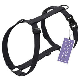 STUCH Hundegeschirr PureControl H-Form Vegan aus Nylon Schwarz XS – Bild 1 von 9