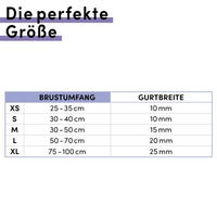 Produktbild von STUCH Hundegeschirr PureControl H-Form Vegan Schwarz Größe L