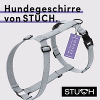 Produktbild von STUCH Hundegeschirr PureControl Vegan Grau Größe S