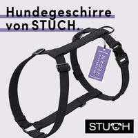 Produktbild von STUCH Hundegeschirr PureControl Vegan Schwarz Größe S