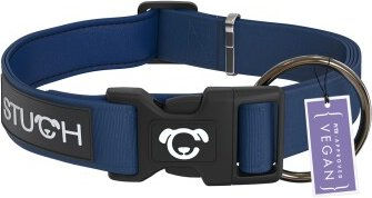 STUCH Hundehalsband aus Nylon gepolstert und verstellbar Blau Größe M - 1 Stk. – Bild 1 von 3