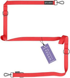 STUCH Multifunktionale Hundeleine 7 in 1 aus Nylon mit gepolstertem Griff, Rot, M – Bild 1 von 4