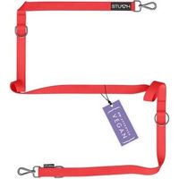Produktbild von STUCH Multifunktionale Hundeleine 7 in 1 aus Nylon mit gepolstertem Griff, Rot, M