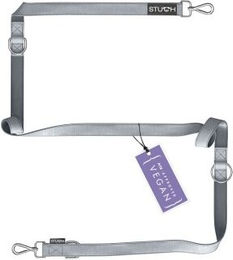 STUCH Multifunktionale Hundeleine 7 in 1 aus Nylon, verstellbare Führleine Grau, L, 200cm, PETA Zertifiziert – Bild 1 von 3