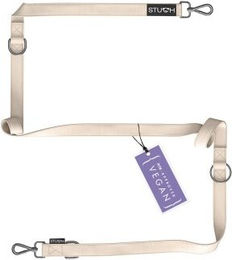 STUCH Multifunktionale Hundeleine 7 in 1 aus Nylon, verstellbare Führleine mit gepolstertem Griff, Beige, S (2m) – Bild 1 von 2