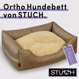 STUCH Ortho Perfect Dreams Hundebett mit Memory Foam für Gelenke beige Größe S – Bild 1 von 2