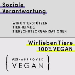 STUCH Veganes Hundehalsband aus Nylon gepolstert und verstellbar Blau Größe L PETA Zertifiziert – Bild 1 von 4