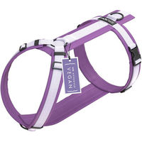 Produktbild von STUCH Y-Hundegeschirr gepolstert und verstellbar aus Nylon in Lila XS PETA zertifiziert