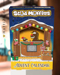 Produktbild von Stud Muffins Adventskalender Gebackene Kekse 250g