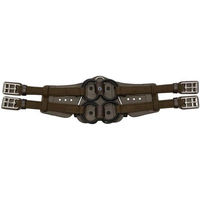 Produktbild von Stübben Equi-Soft Sattelgurt aus Leder Ebony ohne Polster 150 cm